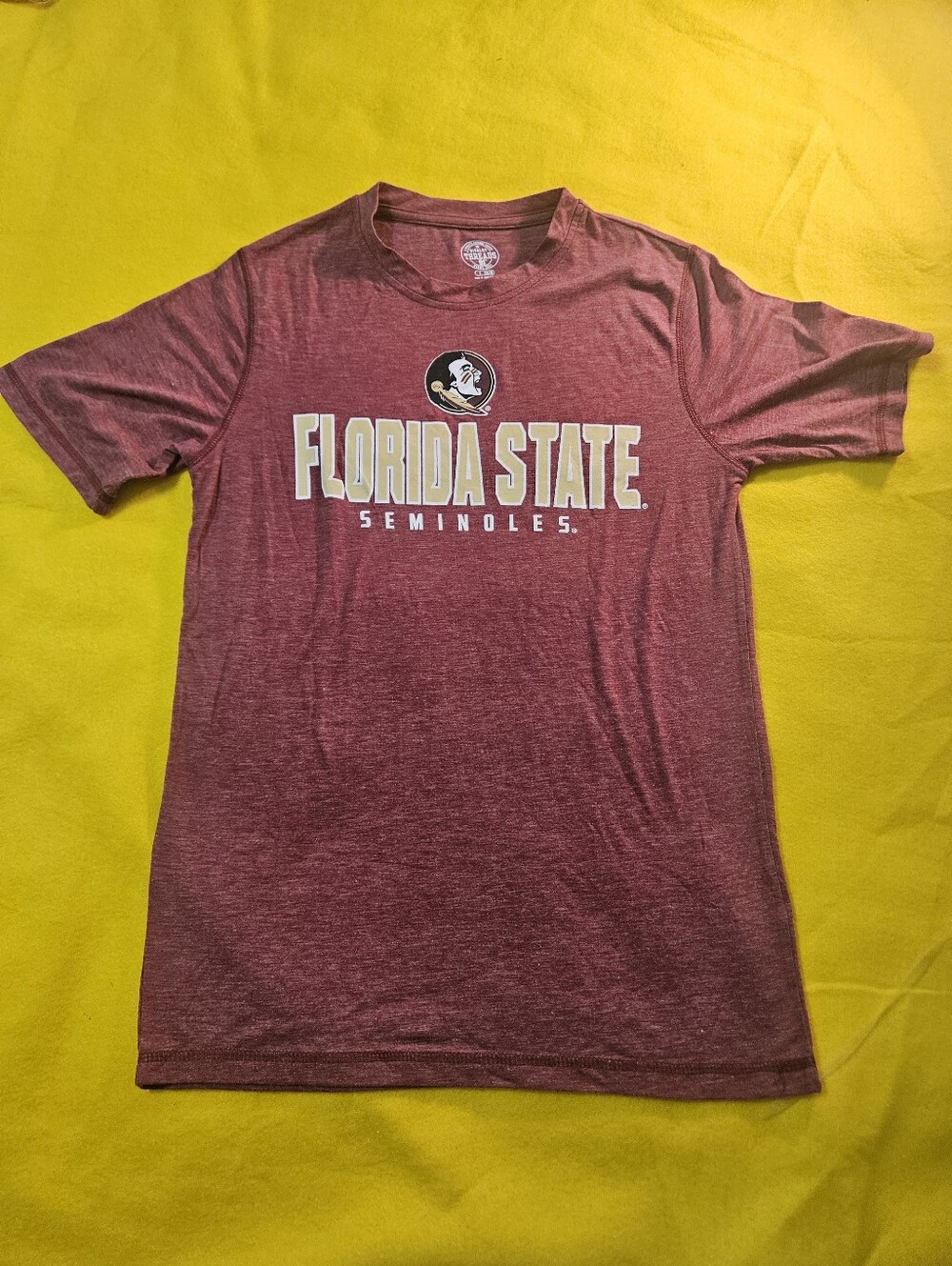 Rivalry Threads Maroon Heather Florida State Graphic Tee